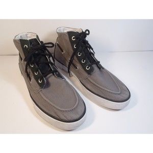 Polo Ralph Lauren Lander Chukka Boat Shoe Sz 9D Gray